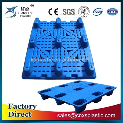 1200*1000*150mm nine legs blow molding heavy duty plastic pallet