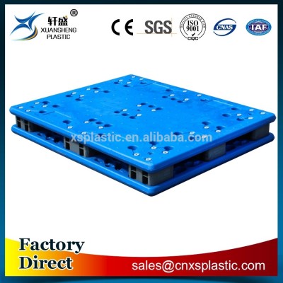 1200*1000*170mm Good quality Double face heavy duty blow molding Plastic pallet