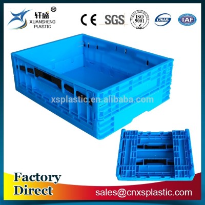 Plastic storage box for storage and logistics