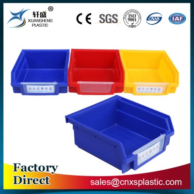 Warehouse plastic storage box spare parts bin with good quality